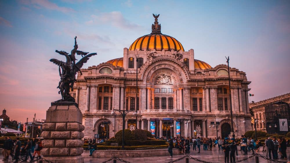 palacio de bellas artes mexico city