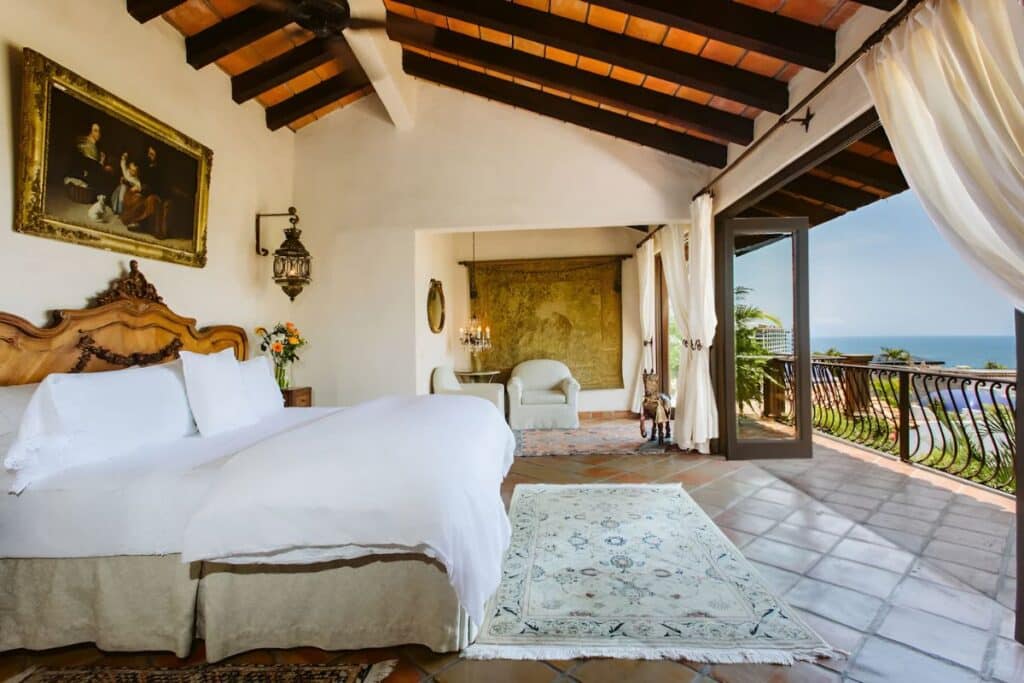 hacienda san angel signature suite terrace with ocean view